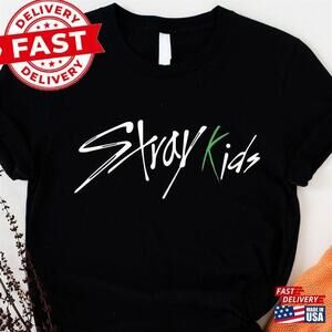 Stray Kids Shirt Green Logo Unisex T-Shirt